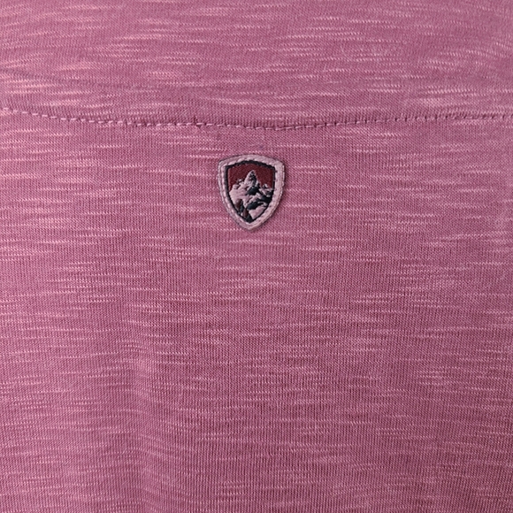Kuhl long-sleeve v-neck mauve shirt women's size medium - Picture 10 of 15